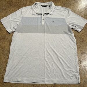 Travis Mathew Golf Performance Polo 2xl Gray Stretch